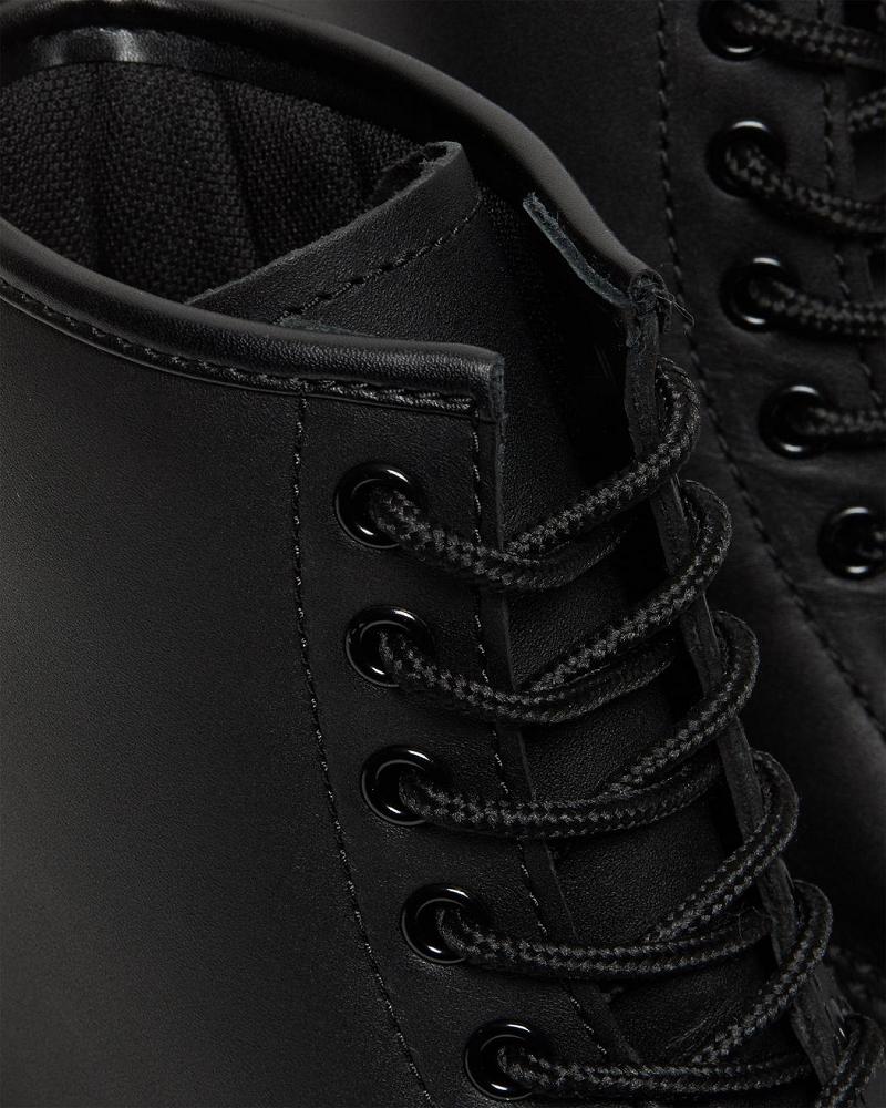 Dr Martens 1460 Slip Resistant Lær Snørestøvletter Herre Svarte | Norge 279ZUT